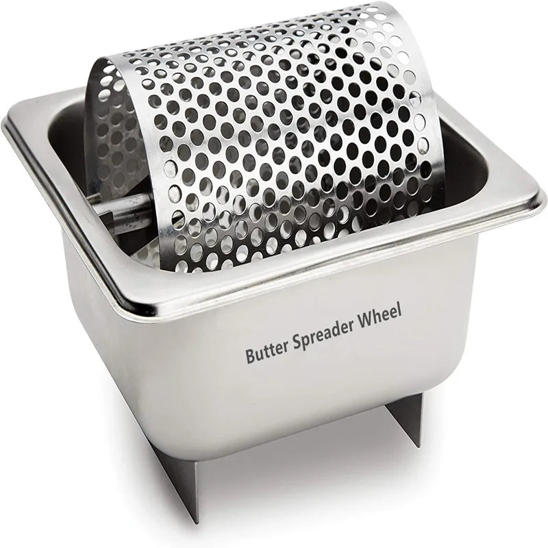 Stainless Steel Butter Wheel Dispenser