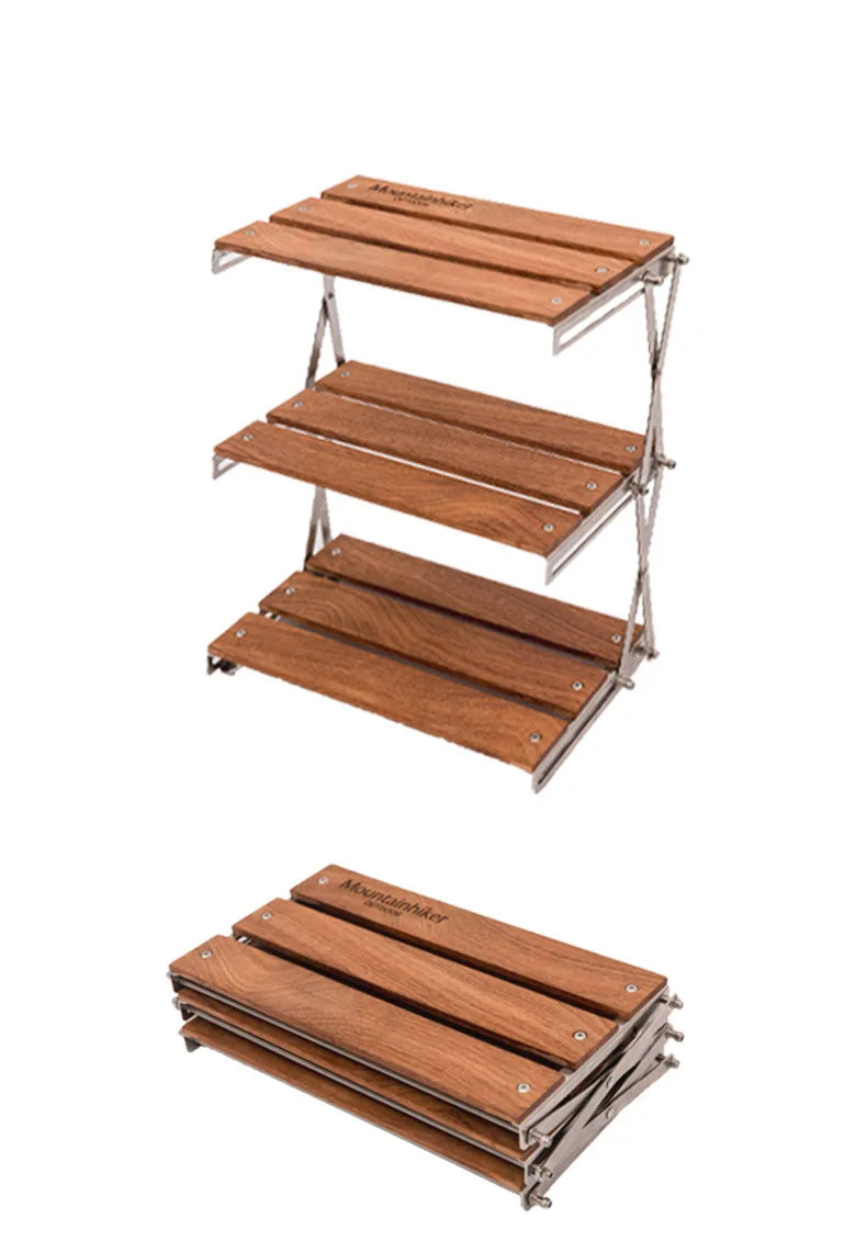 Outdoor Camping Three-Tier Rack
