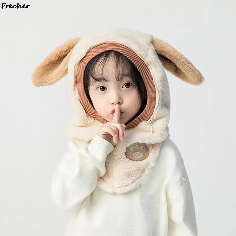 Windproof Face Cover Hat for Children