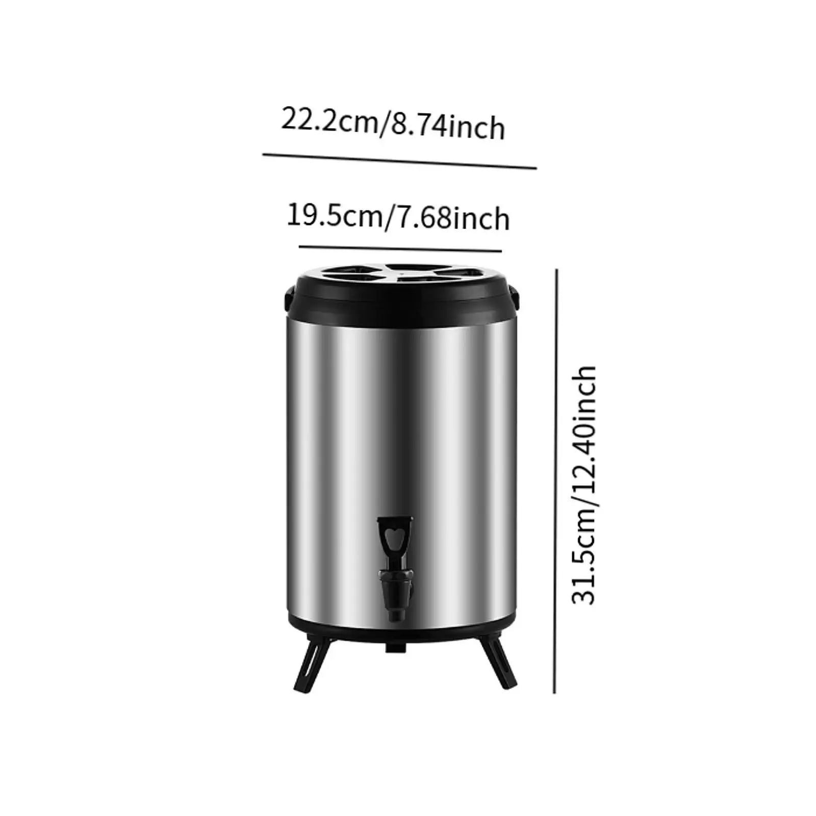 Stainless Steel Hot & Cold Drink Dispenser