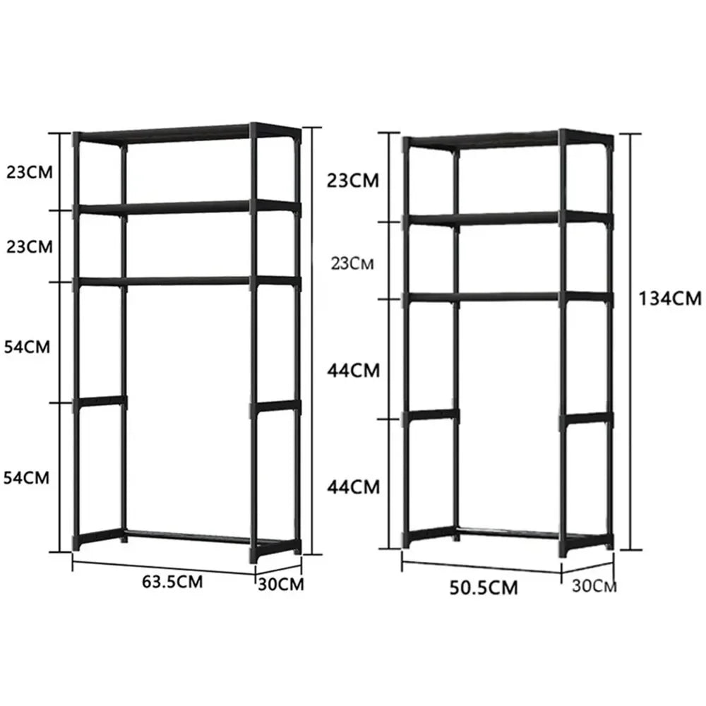 Over-The-Toilet Multilayer Perforation Storage Rack