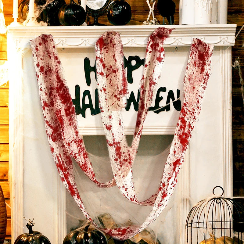 Halloween Bloody Cloth Strips