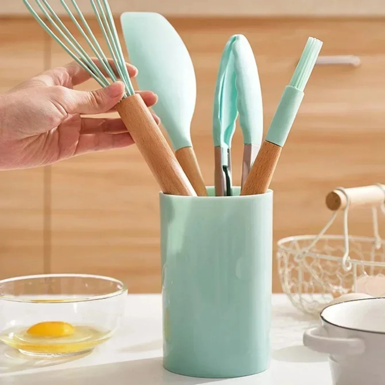 12PCS Food-Grade Silicone Kitchen Utensil Set