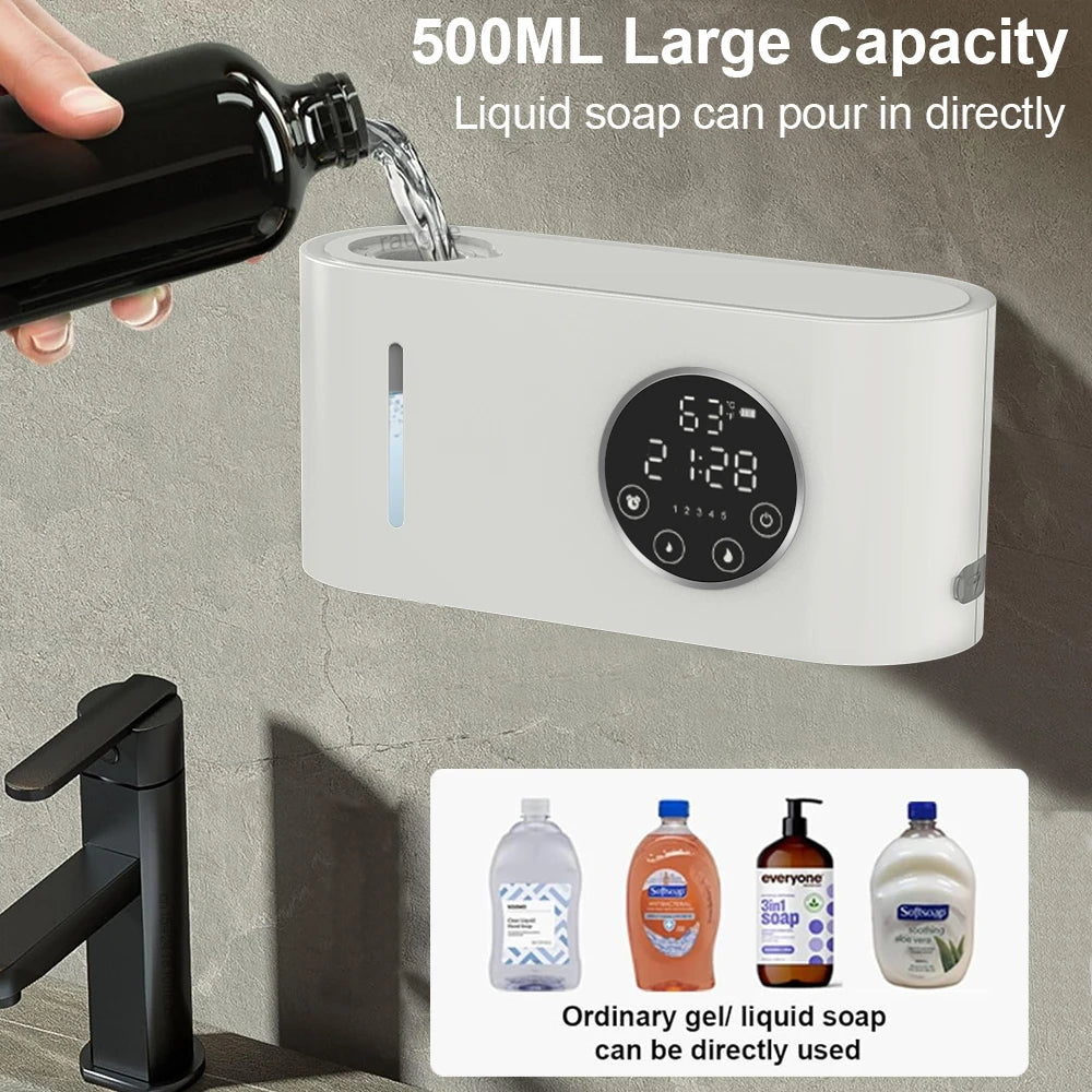 Automatic Wall-Mounted Soap Dispenser