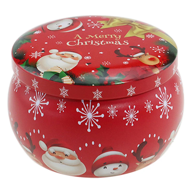 Empty Christmas Aromatherapy Candle Jar