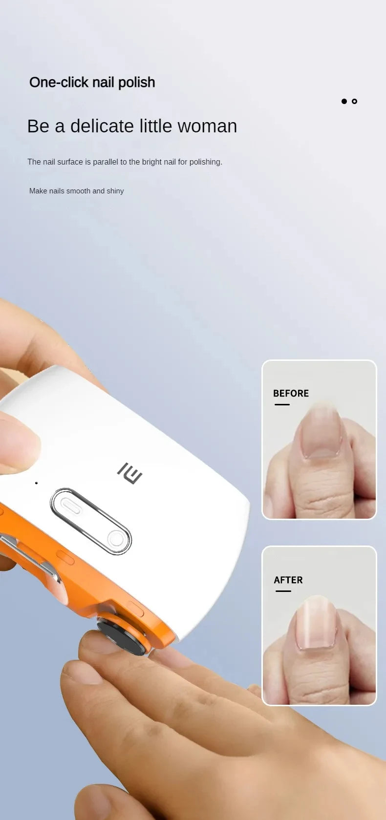 Smart Electric Nail Clippers Automatic Nail Trimmer