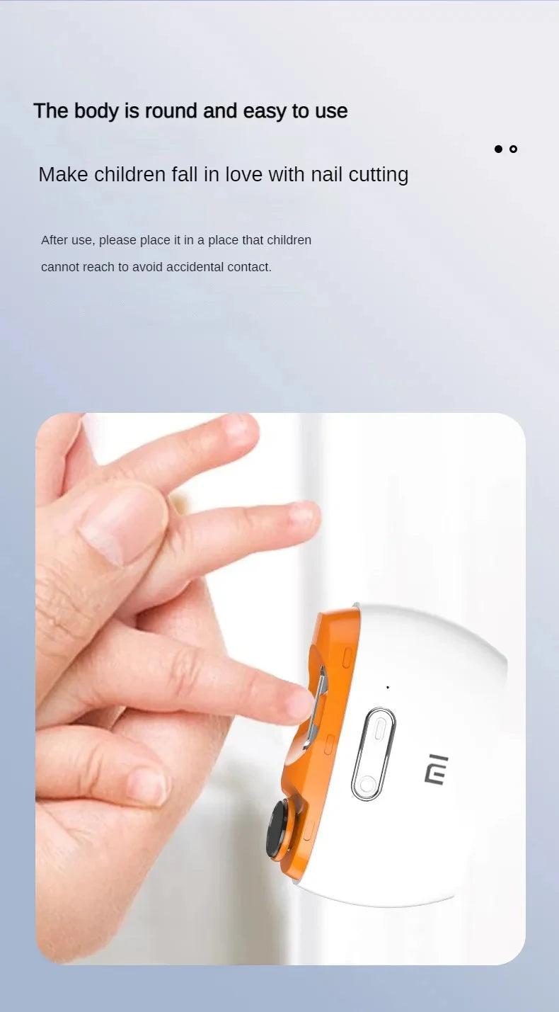 Smart Electric Nail Clippers Automatic Nail Trimmer