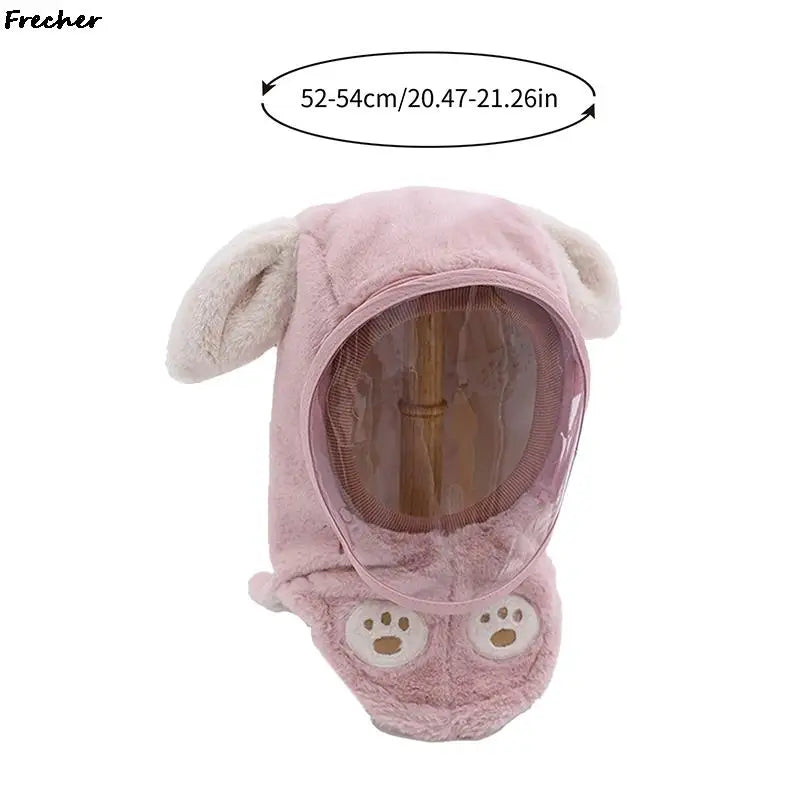 Windproof Face Cover Hat for Children