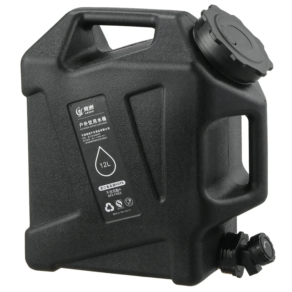 Portable 12L Camping Water Container