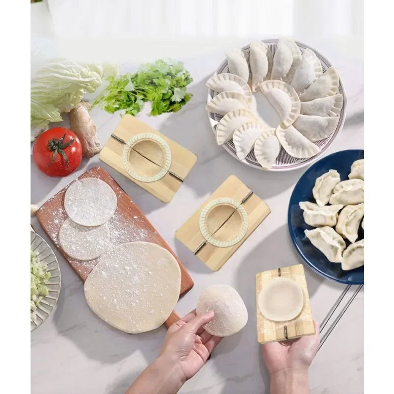New Wooden Dumpling Mould