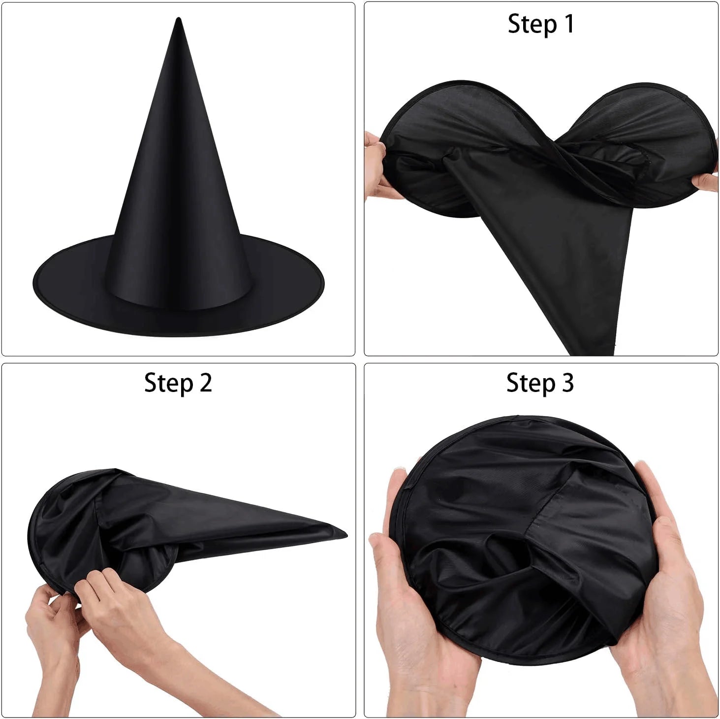 Halloween Witch Hat Caps! 🧙‍♀️