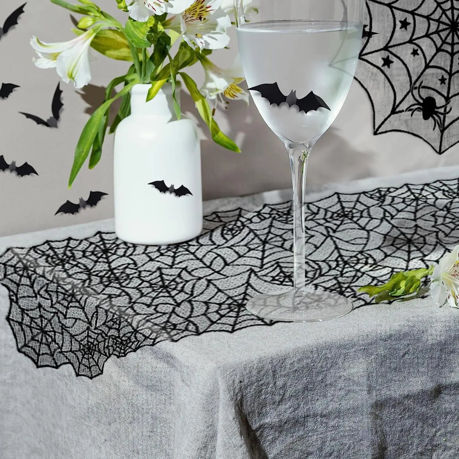 Halloween Decorations Tablecloth Runner