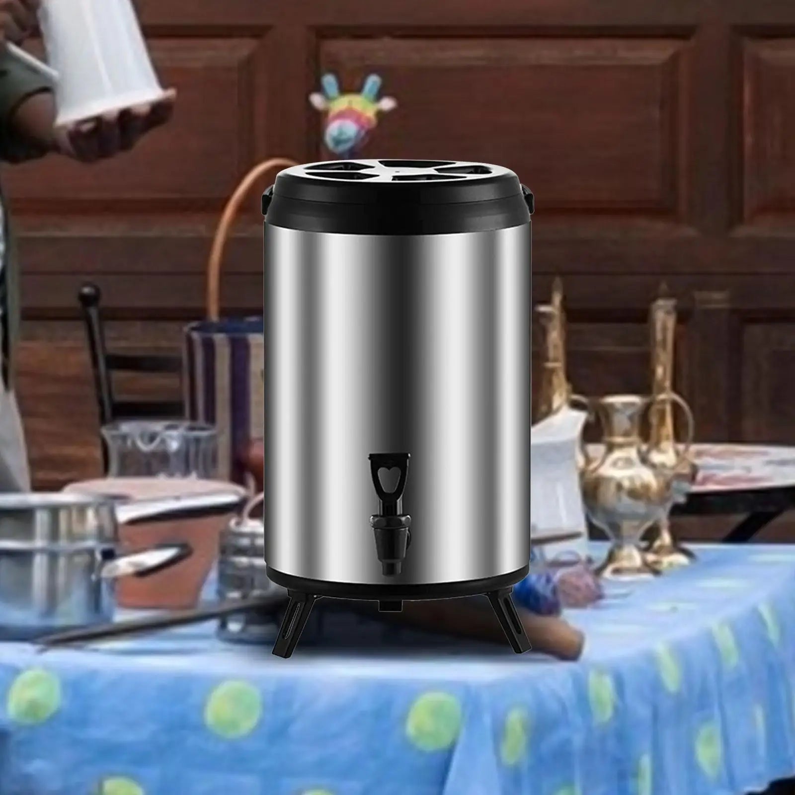Stainless Steel Hot & Cold Drink Dispenser