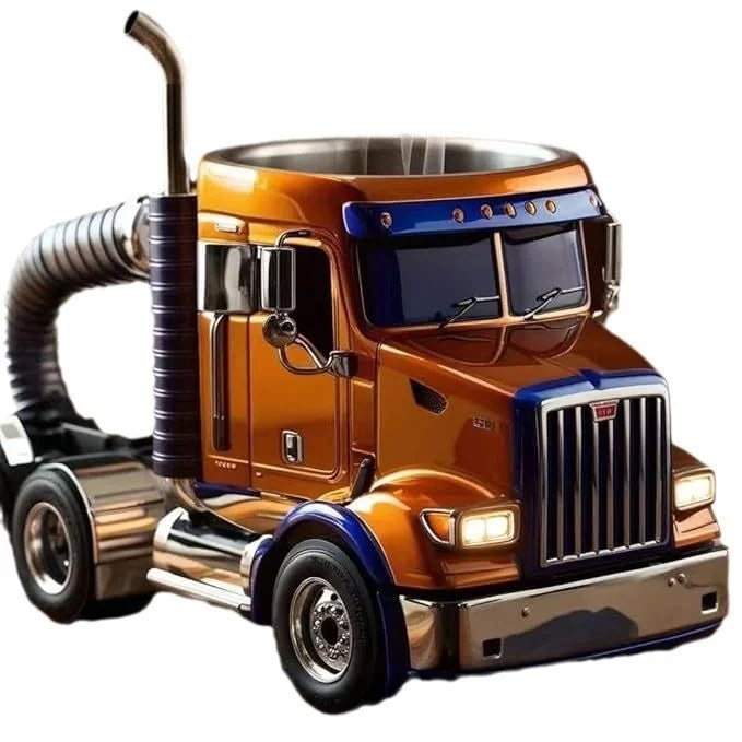 250ML Semi-Trailer Truck Coffee Mug