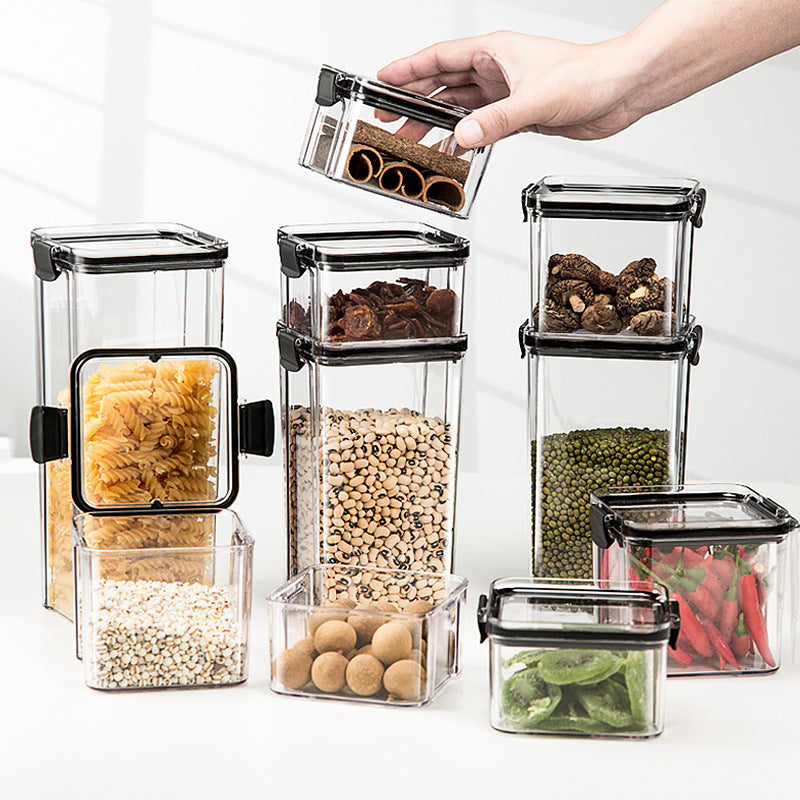 Plastic Food Storage Box Multigrain Tank & Dried Food Organizer