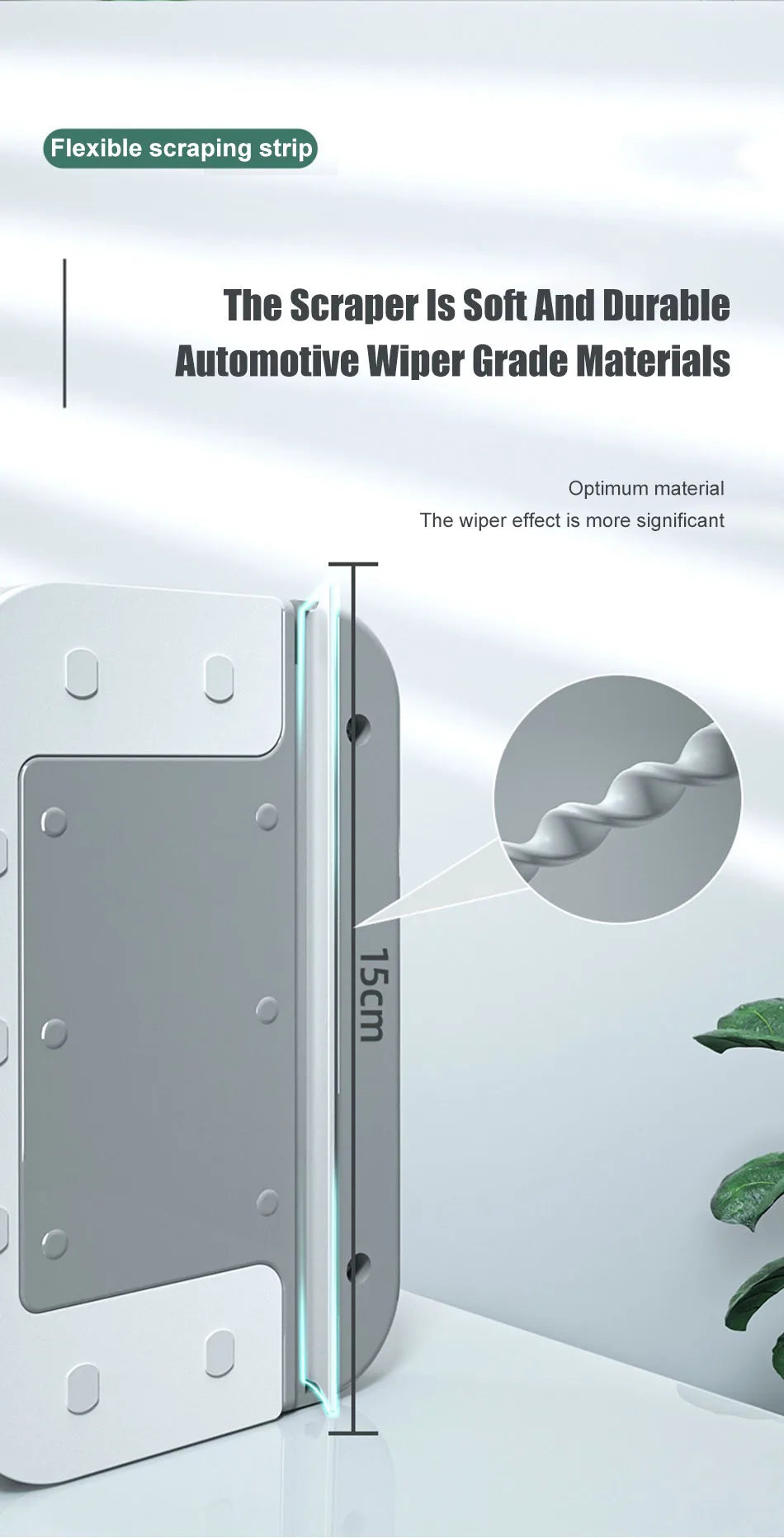 NEW Magnetic Window Cleaner Double-Sided Glass Wiper