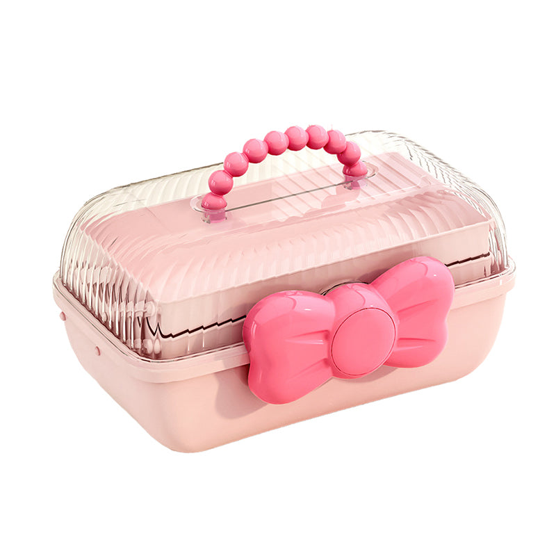 Multi-Layer Hairpin Organizer Cute Kids Jewelry Case & Headband Storage Box