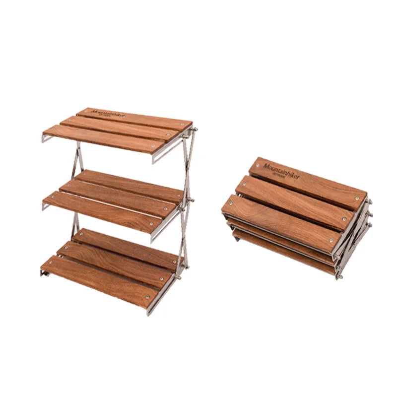 Outdoor Camping Three-Tier Rack