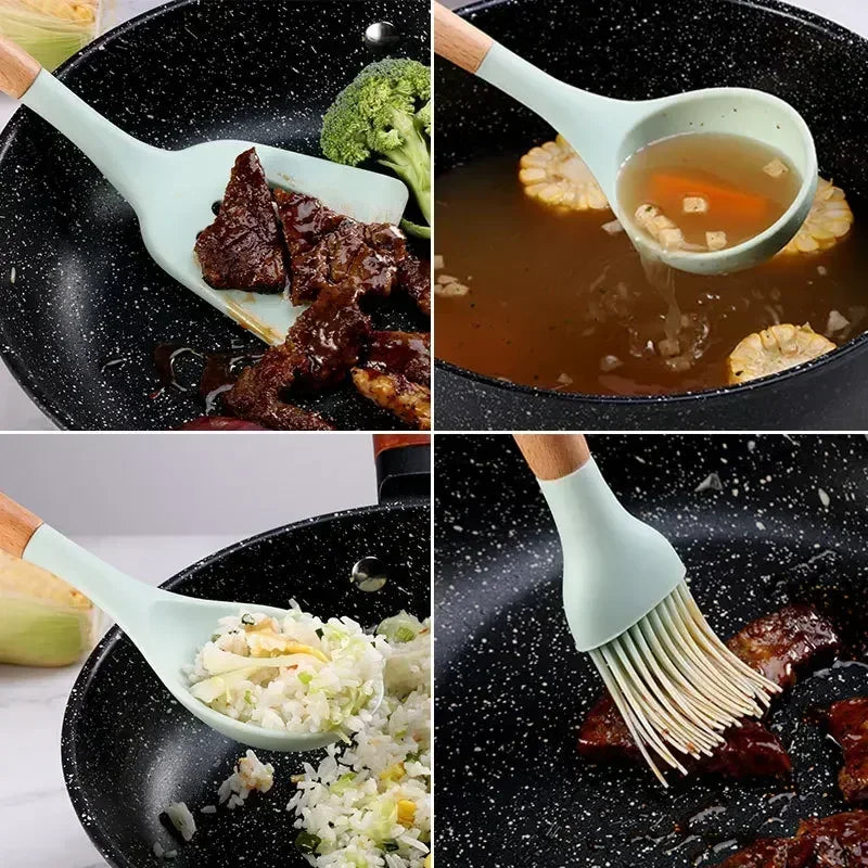 12PCS Food-Grade Silicone Kitchen Utensil Set