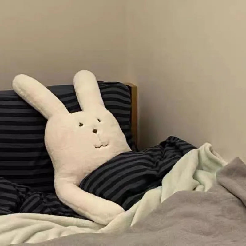 White Rabbit  Plush Sleep Pillow