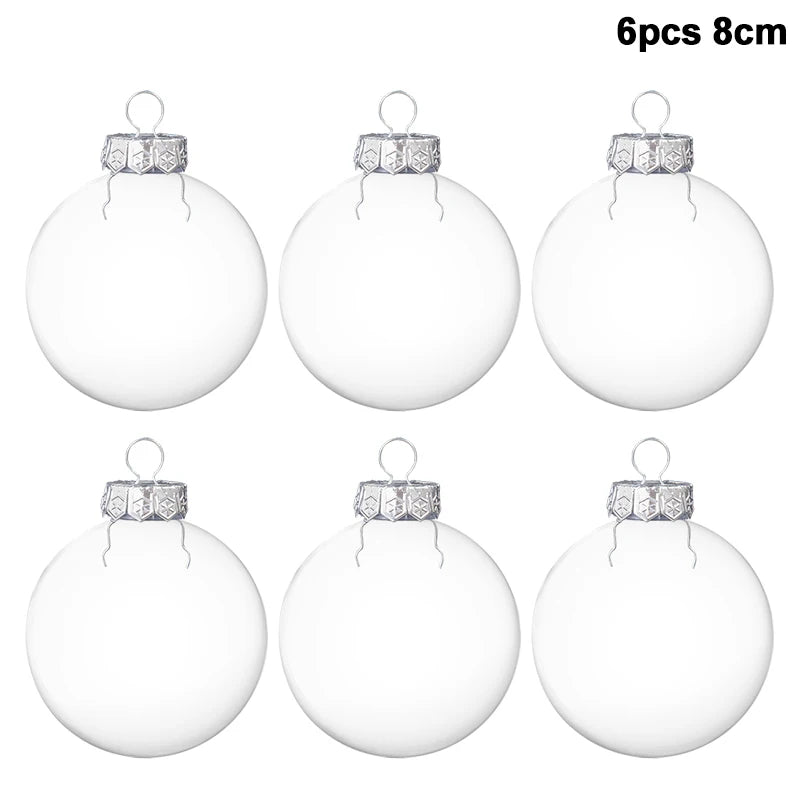 Fillable Ornaments – Tree Hanging Baubles