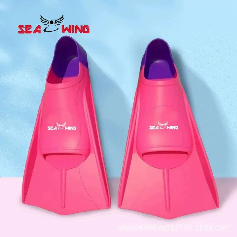Swimming Training Fins Anti-Slip Wrapped Foot Design for Diving