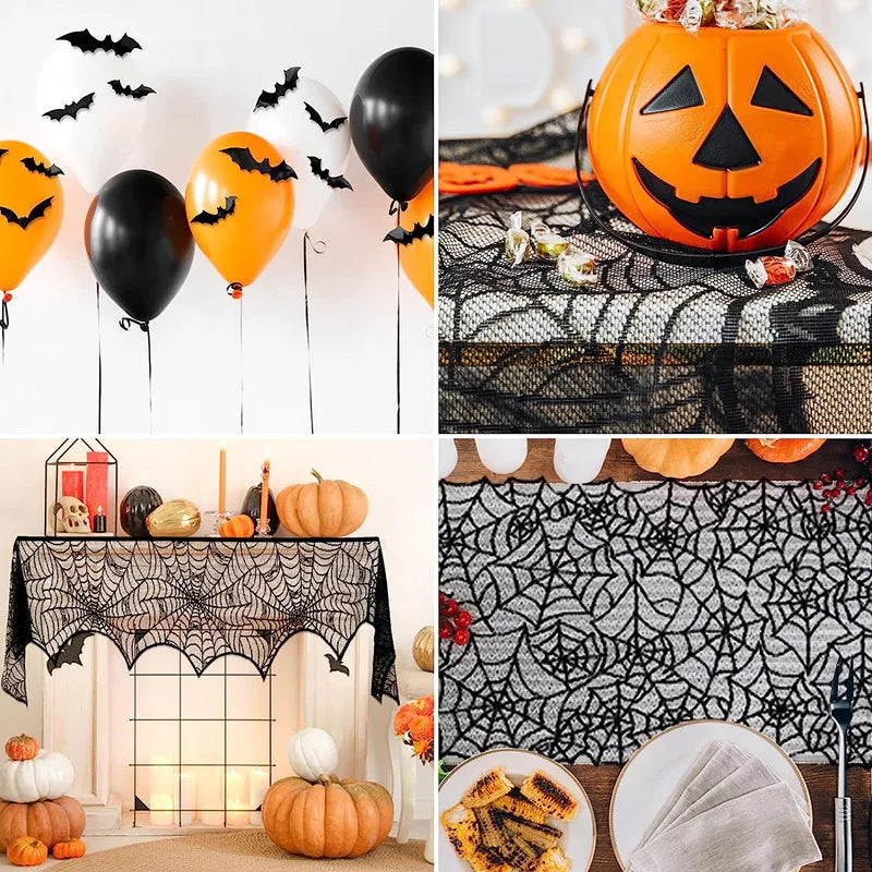 Halloween Decorations Tablecloth Runner