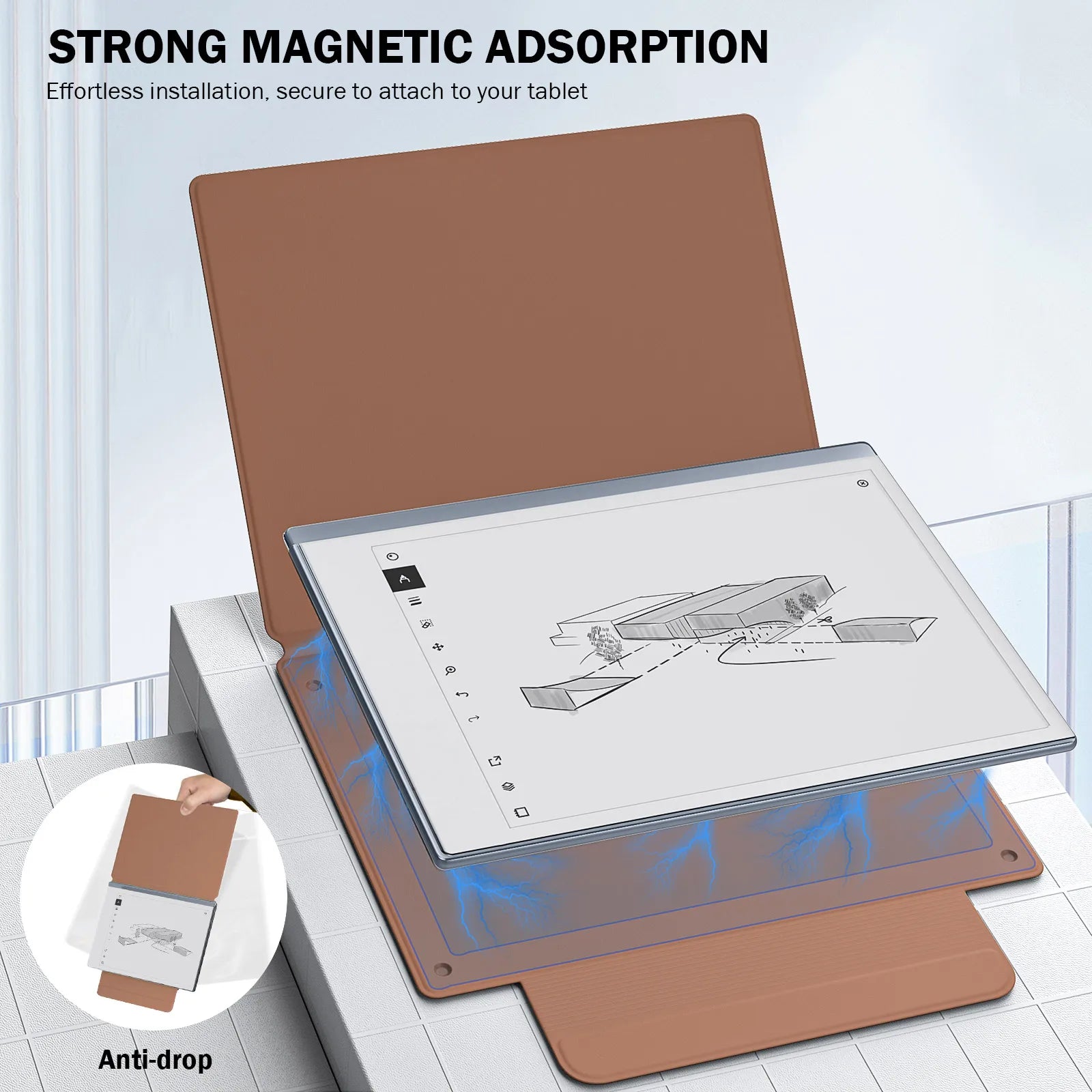 Lightweight Ultra-Thin Magnetic Case Tablet Cover
