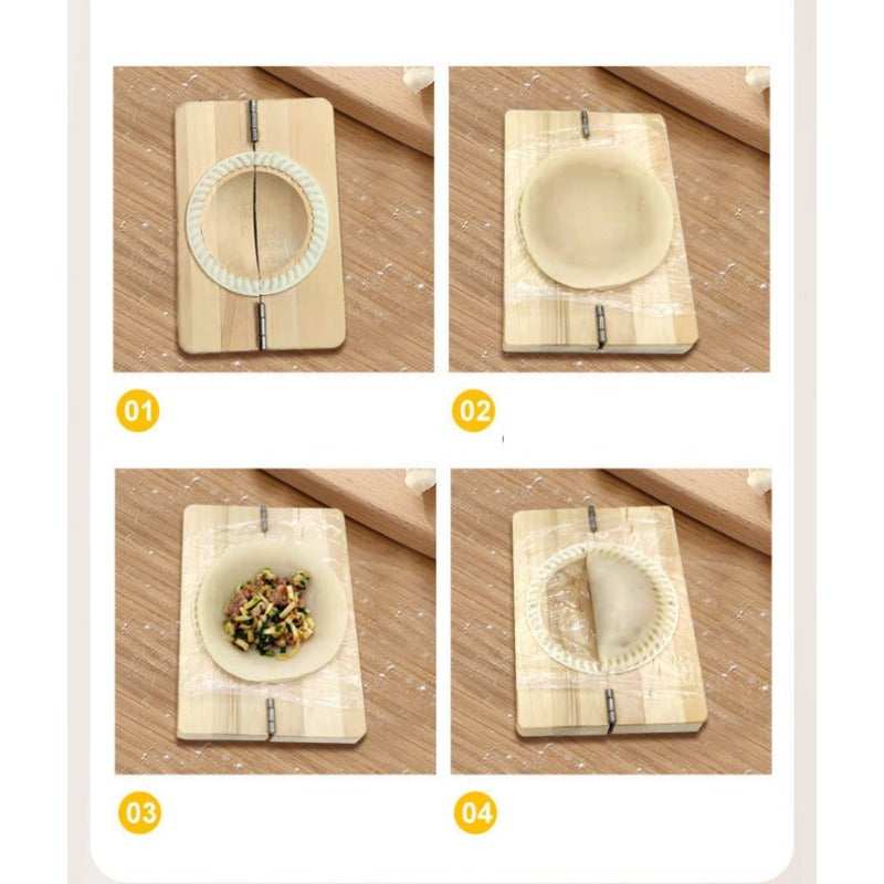 New Wooden Dumpling Mould