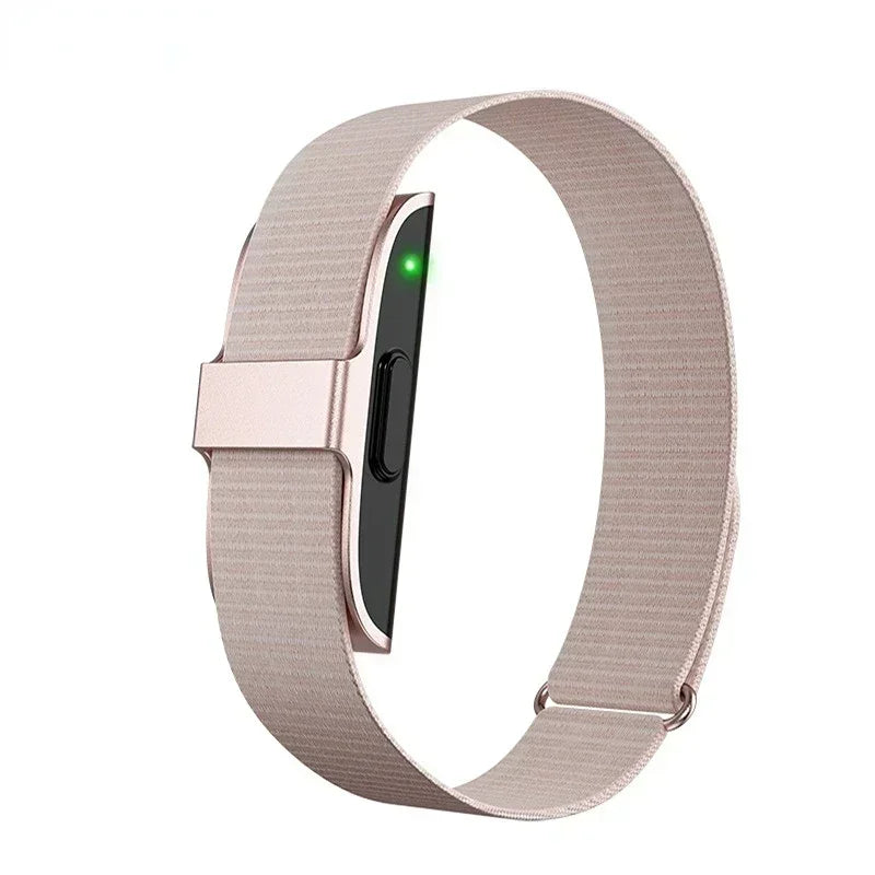 Smart Fitness Tracker Bracelet Heart Rate Blood Pressure & Pedometer