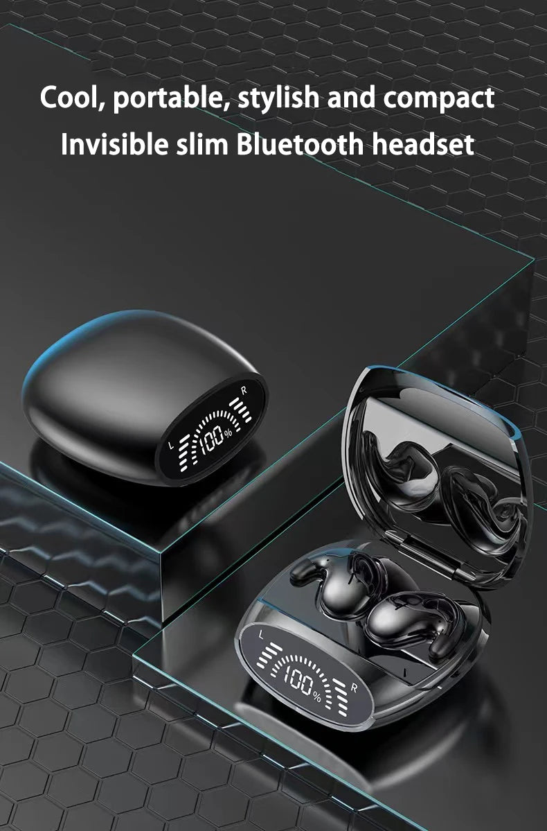 SK Ultra-Thin Sleep Headphones Bluetooth 5.3 Waterproof Earbuds
