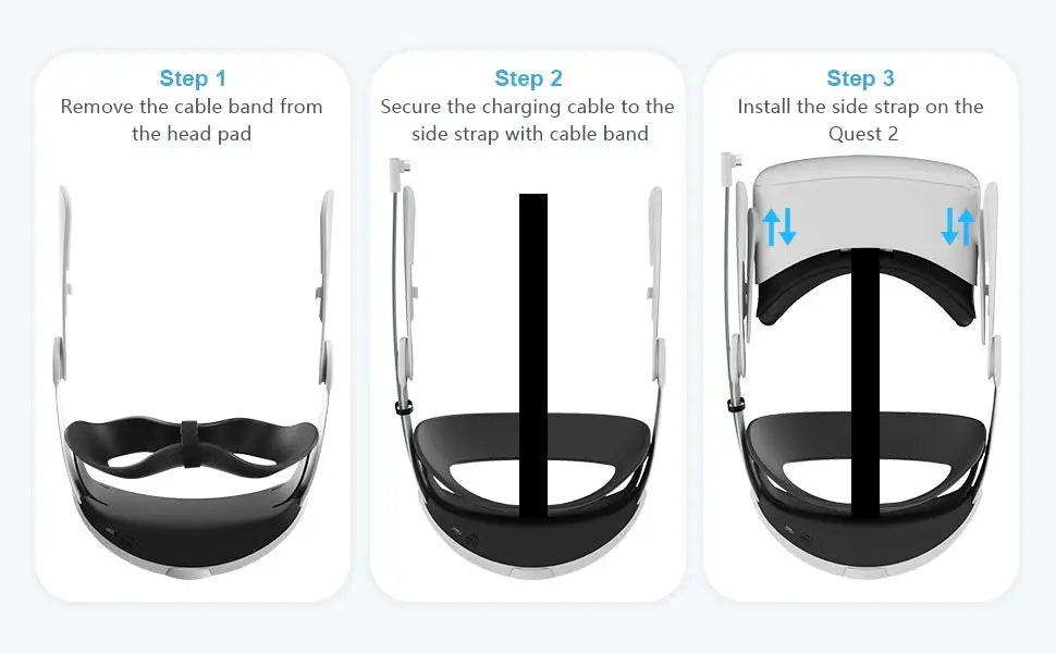 10000mAh Head Strap for Oculus Quest 2