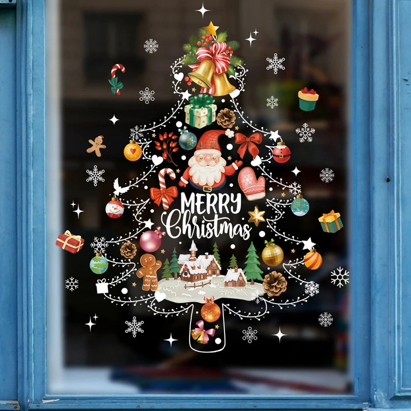 Christmas Window Stickers – Santa Claus