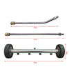 16-Inch Electric Water Broom with Extension Rods Car High-Pressure Washer