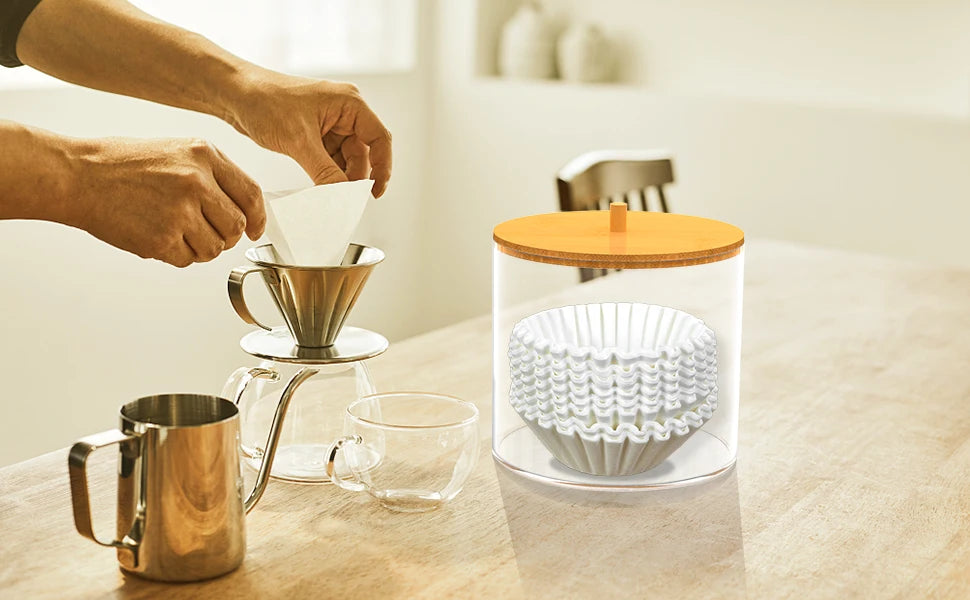Transparent Coffee Capsule Box with Lid