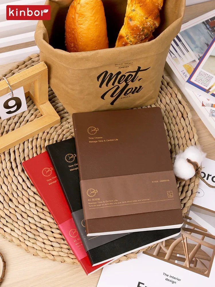 A5 Undated Planner Weekly Calendar Notebook