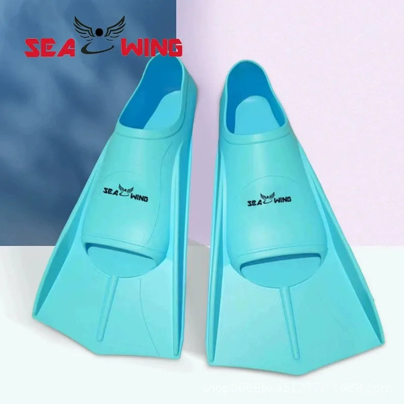 Swimming Training Fins Anti-Slip Wrapped Foot Design for Diving