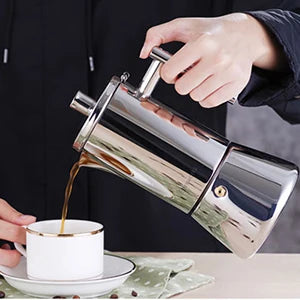 Stainless Steel Stovetop Espresso Maker