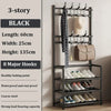 Multi-Layer Clothes Hanger & Shoe Rack