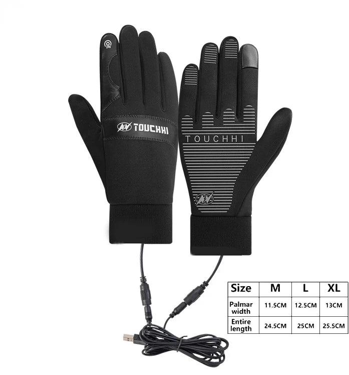 USB Heated Winter Gloves