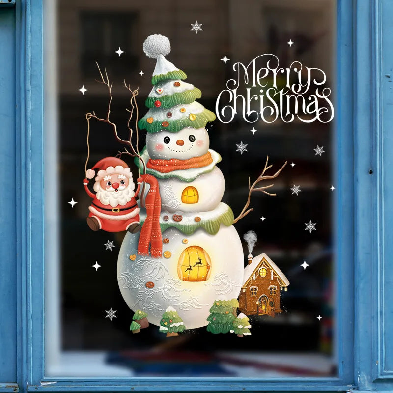 Christmas Window Stickers – Santa Claus