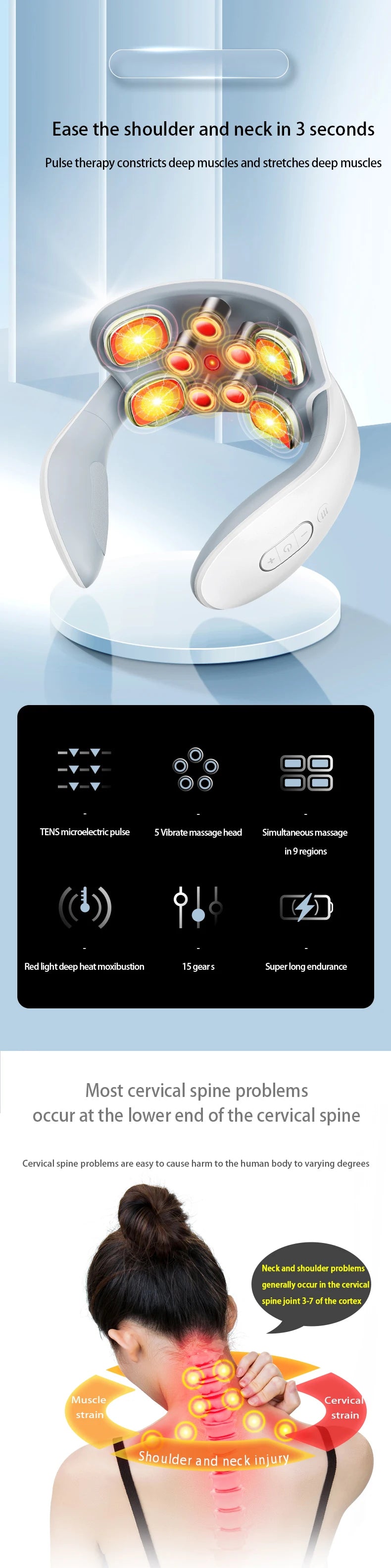 Smart Neck Massage Instrument