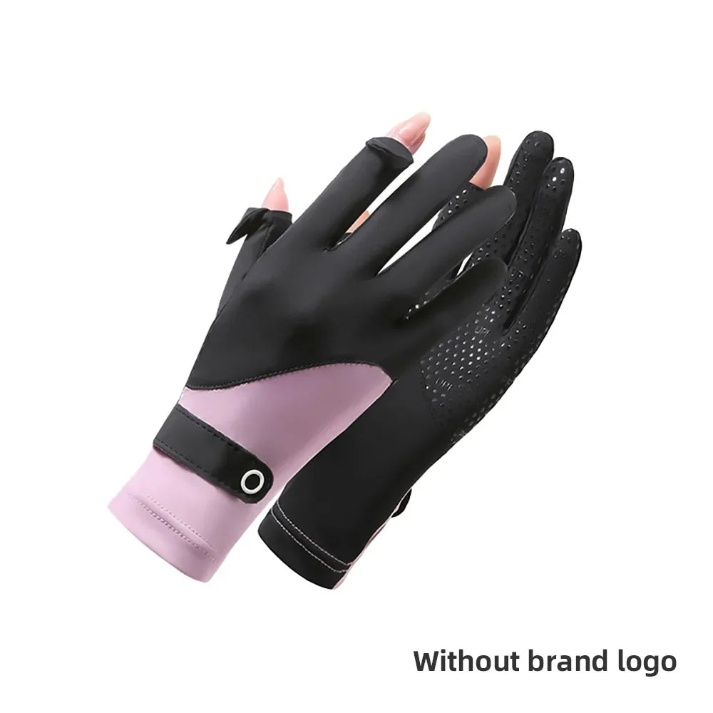 Summer Breathable Sunscreen Driving Gloves