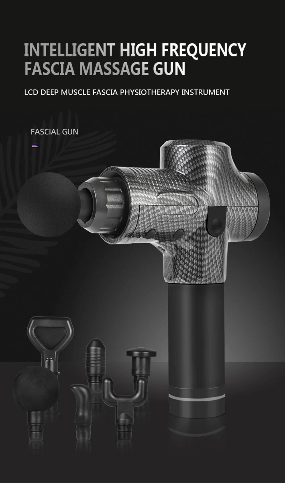 Professional Massage Gun with Hot & Cold Compress