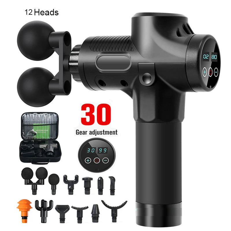 Professional Massage Gun with Hot & Cold Compress