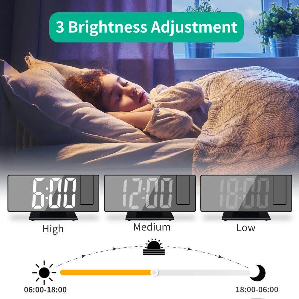 Projection Alarm Clock 180° ⏰ - OzgoodsProjection Alarm Clock 180° ⏰OzgoodsOzgoodsBlack Alarm ClockBlack Alarm ClockSa77ecf033be547eea284f696325b4ece5 - Ozgoods