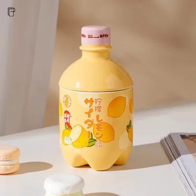 Kawaii Peach Ceramic Mug