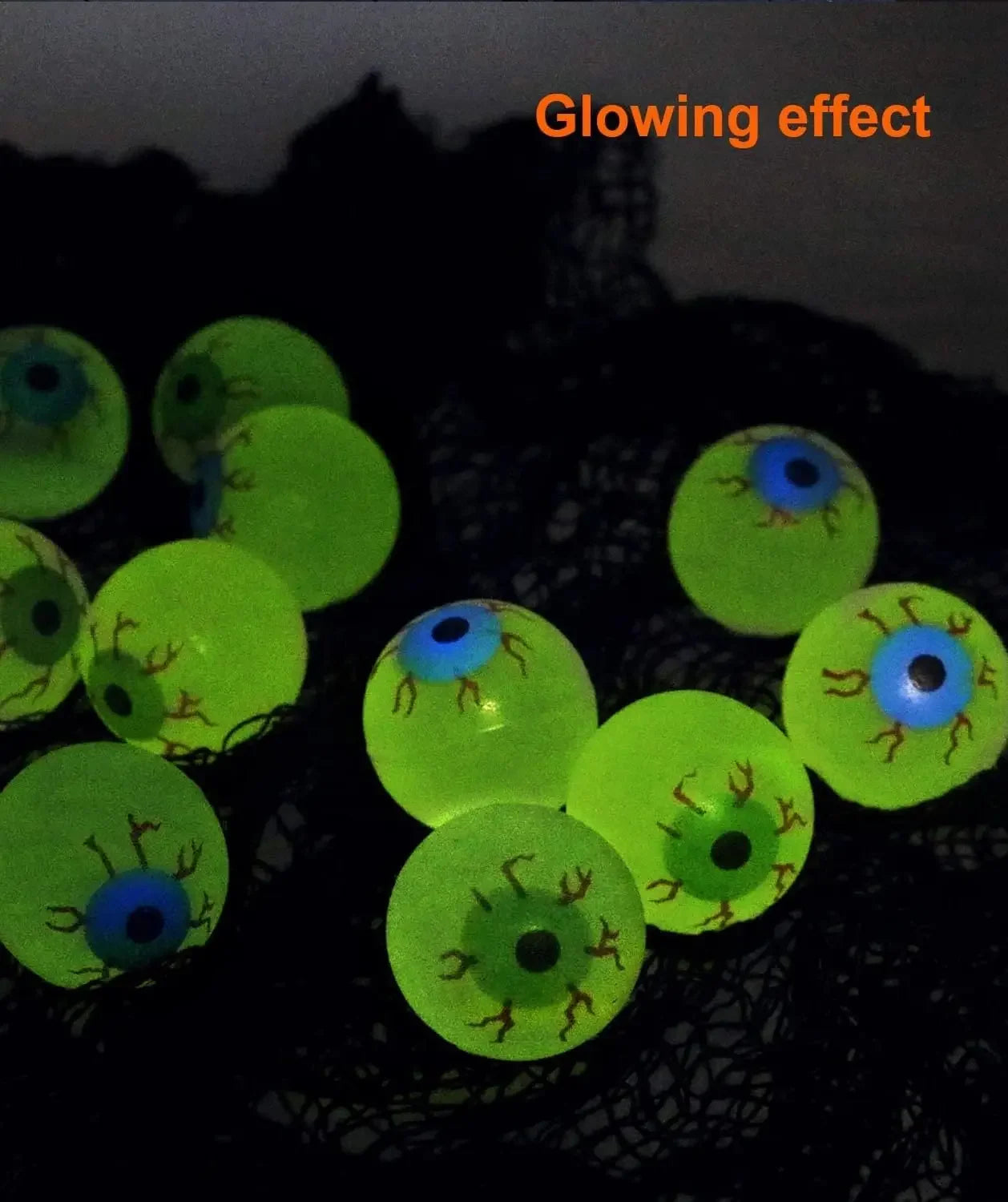 Halloween Glow in The Dark Eyeballs