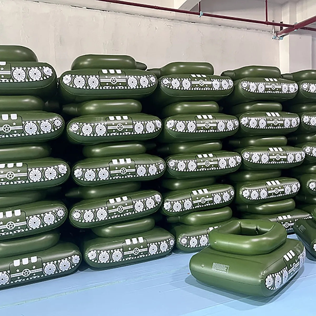 Inflatable Tank Water Spray Truck