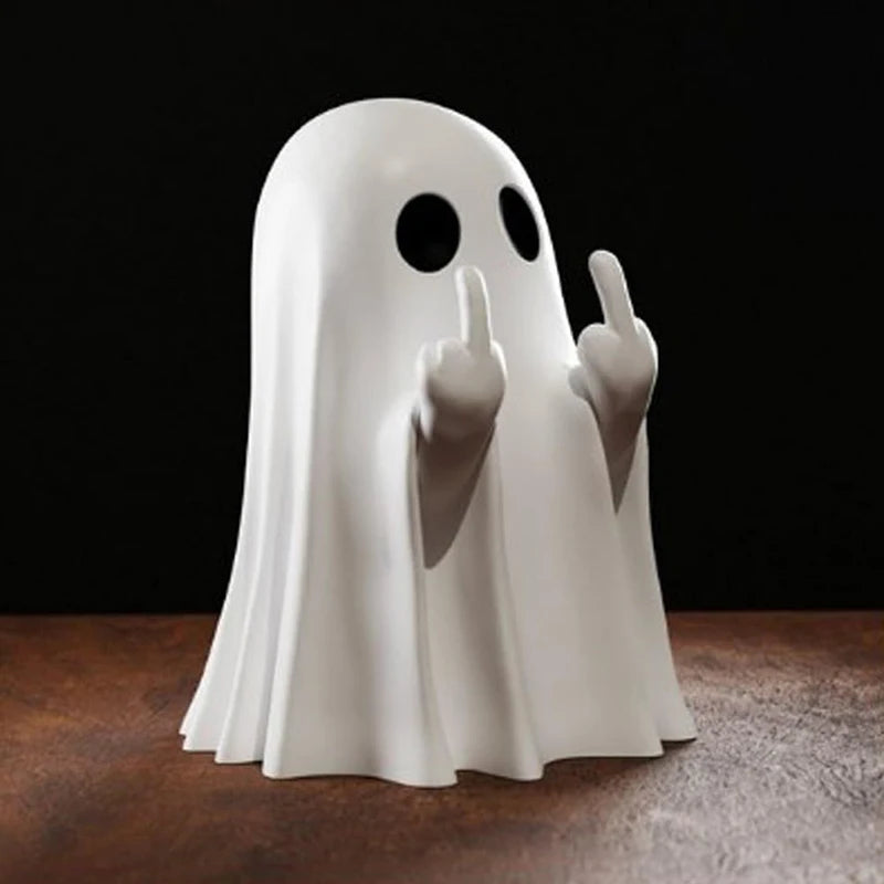 Halloween Cute Ghost Statue 👻